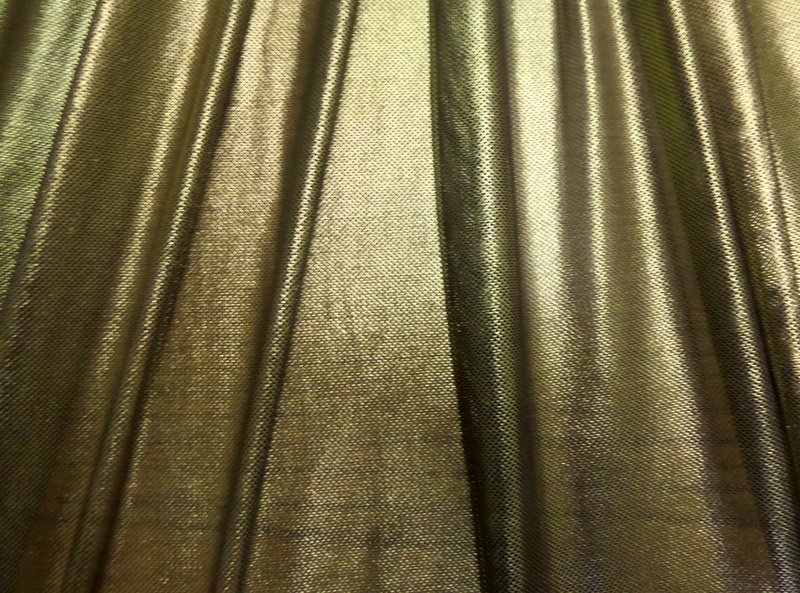 3.Black-Gold Foil Fishnet